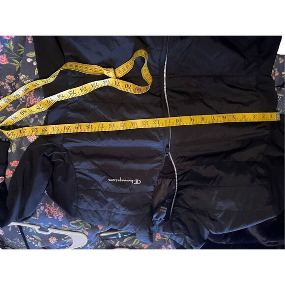 Champion Mens Black Eco Future Recycled Stretch Full-Zip Sweatshirt Large - Picture 4 of 13